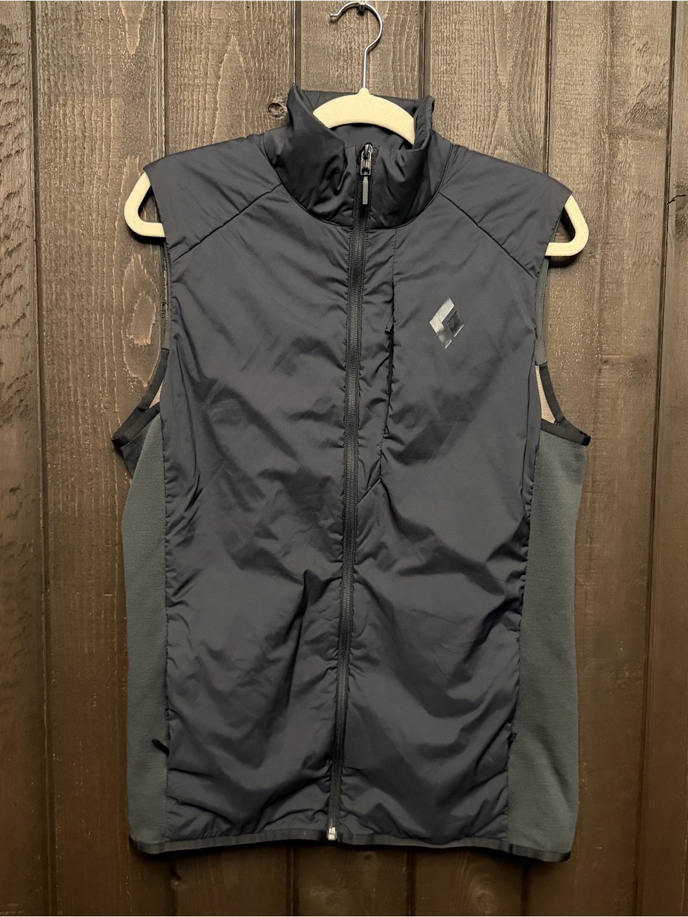 Black Diamond First Light Hybrid Vest Men's Medium Gray/Black Sz MED EUC
